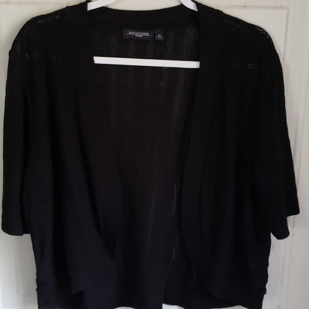 Notations Shrug Sweater